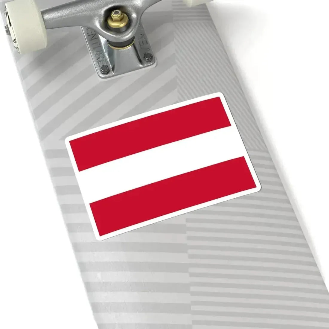 Flag of Austria (Austria) STICKER Vinyl Kiss-Cut Decal - The Sticker Space