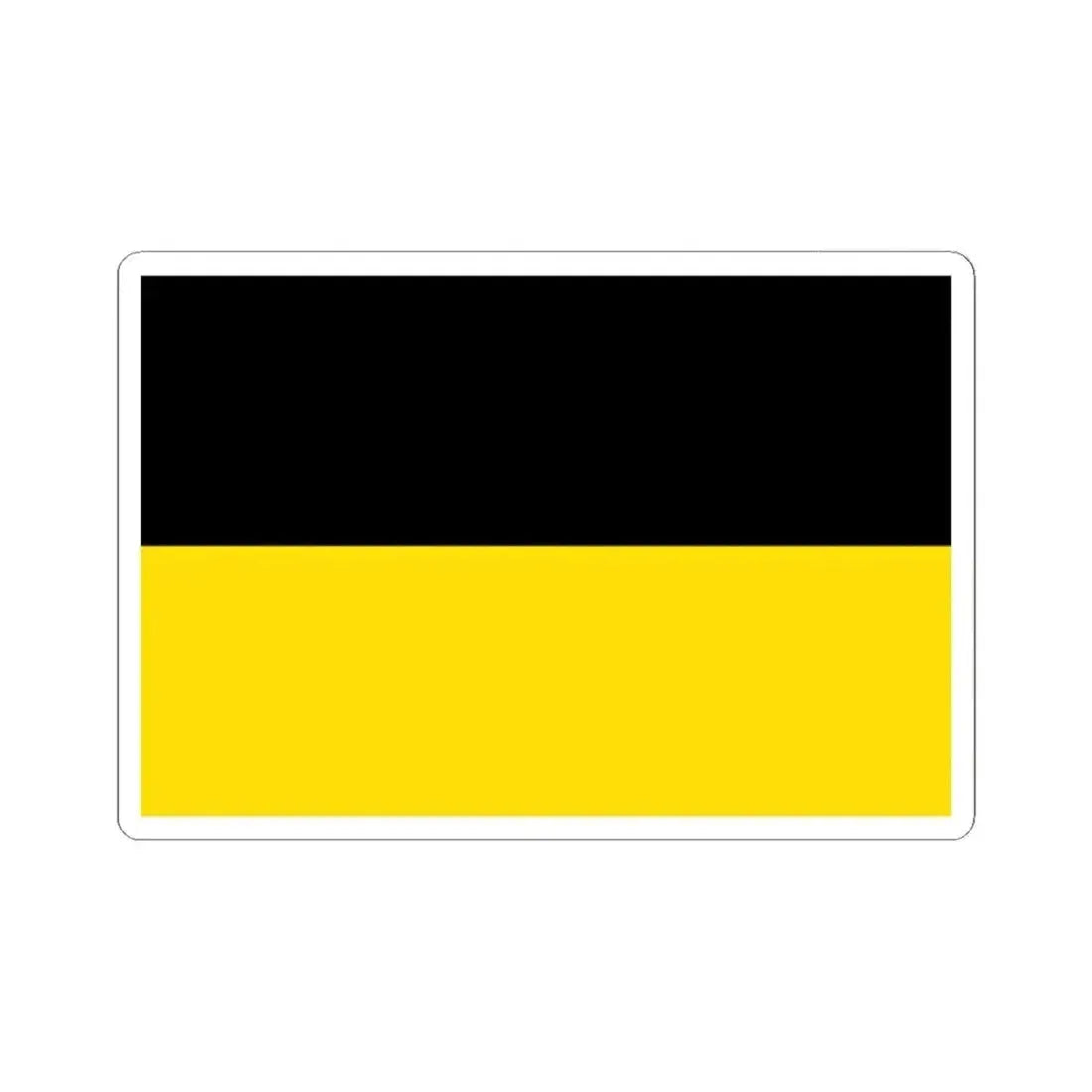 Flag of Austria-Hungary 1867-1918 (Austria) STICKER Vinyl Kiss-Cut Decal 2 Inch White - The Sticker Space