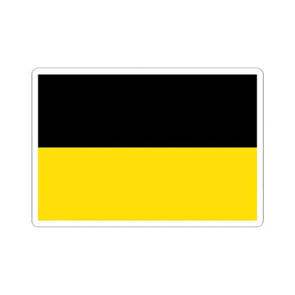 Flag of Austria-Hungary 1867-1918 (Austria) STICKER Vinyl Kiss-Cut Decal 2 Inch White - The Sticker Space