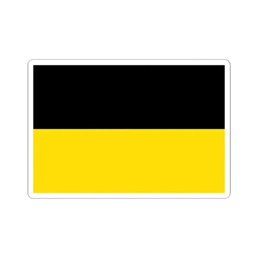 Flag of Austria-Hungary 1867-1918 (Austria) STICKER Vinyl Kiss-Cut Decal 2 Inch White - The Sticker Space