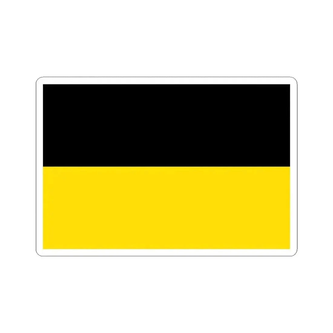 Flag of Austria-Hungary 1867-1918 (Austria) STICKER Vinyl Kiss-Cut Decal 3 Inch White - The Sticker Space