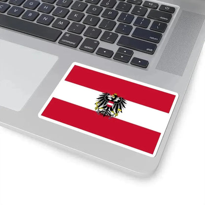 Flag of Austria state (Austria) STICKER Vinyl Kiss-Cut Decal - The Sticker Space