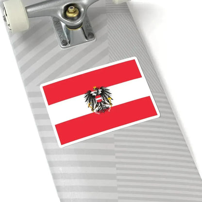 Flag of Austria state variant (Austria) STICKER Vinyl Kiss-Cut Decal - The Sticker Space