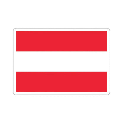 Flag of Austria STICKER Vinyl Die-Cut Decal 3 Inch - The Sticker Space