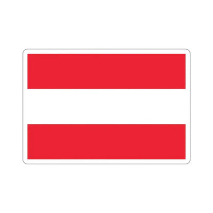 Flag of Austria STICKER Vinyl Die-Cut Decal 5 Inch - The Sticker Space