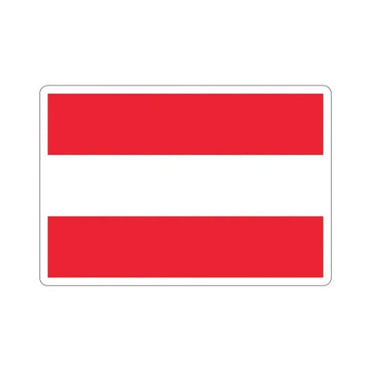 Flag of Austria STICKER Vinyl Die-Cut Decal - The Sticker Space