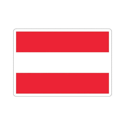 Flag of Austria STICKER Vinyl Die-Cut Decal - The Sticker Space