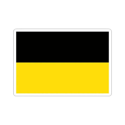 Flag of Austrian Silesia (Austria) STICKER Vinyl Kiss-Cut Decal 3 Inch White - The Sticker Space