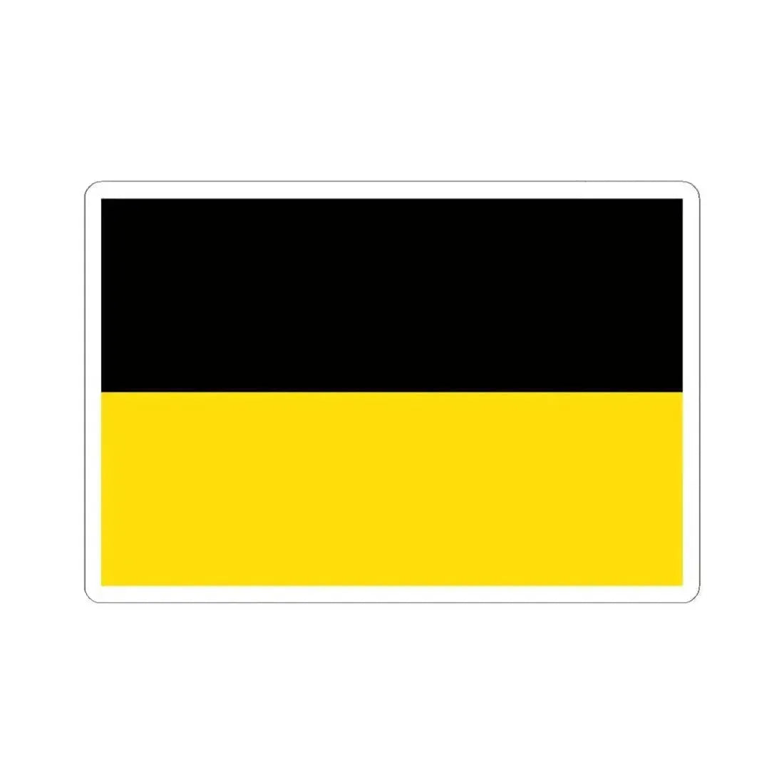 Flag of Austrian Silesia (Austria) STICKER Vinyl Kiss-Cut Decal 6 Inch White - The Sticker Space