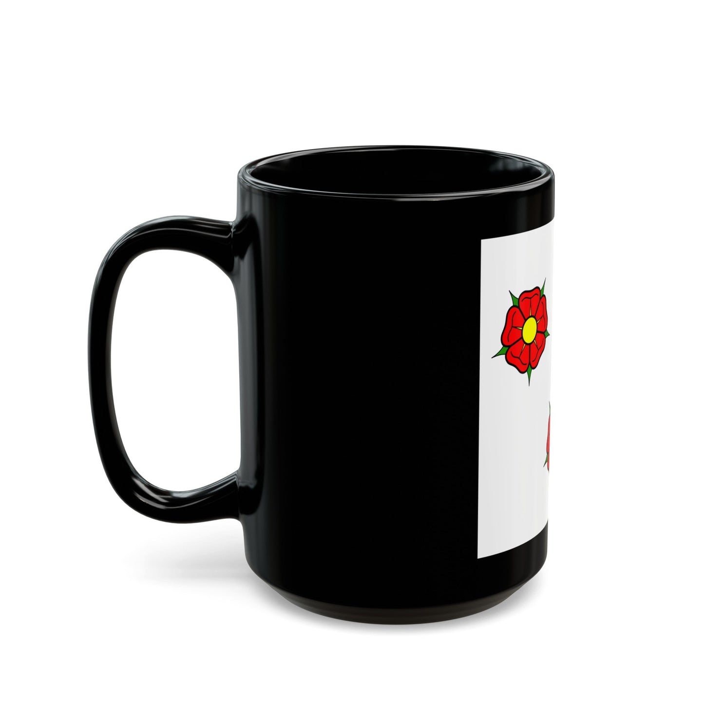 Flag of Autafond Switzerland - Black Coffee Mug-The Sticker Space