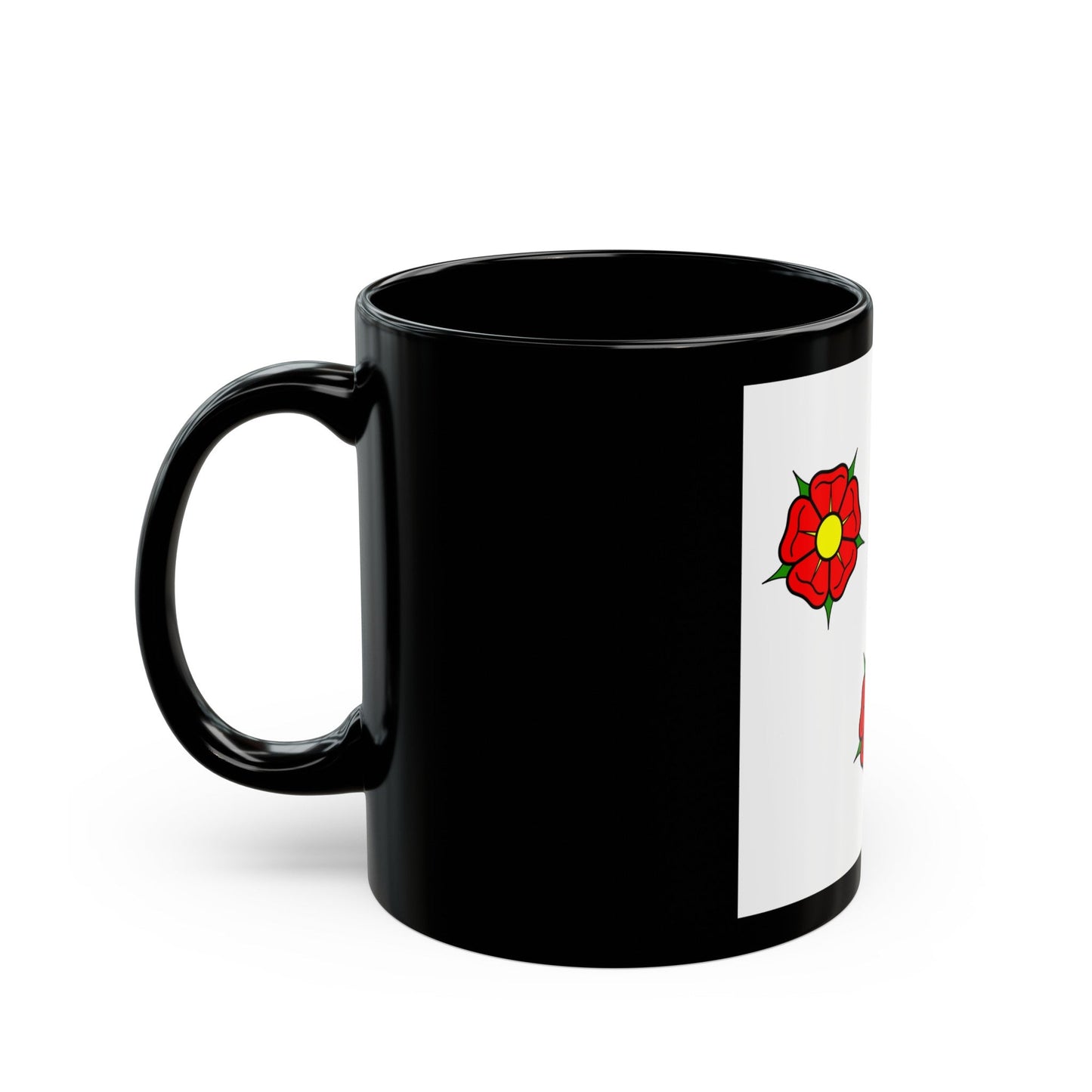 Flag of Autafond Switzerland - Black Coffee Mug-The Sticker Space