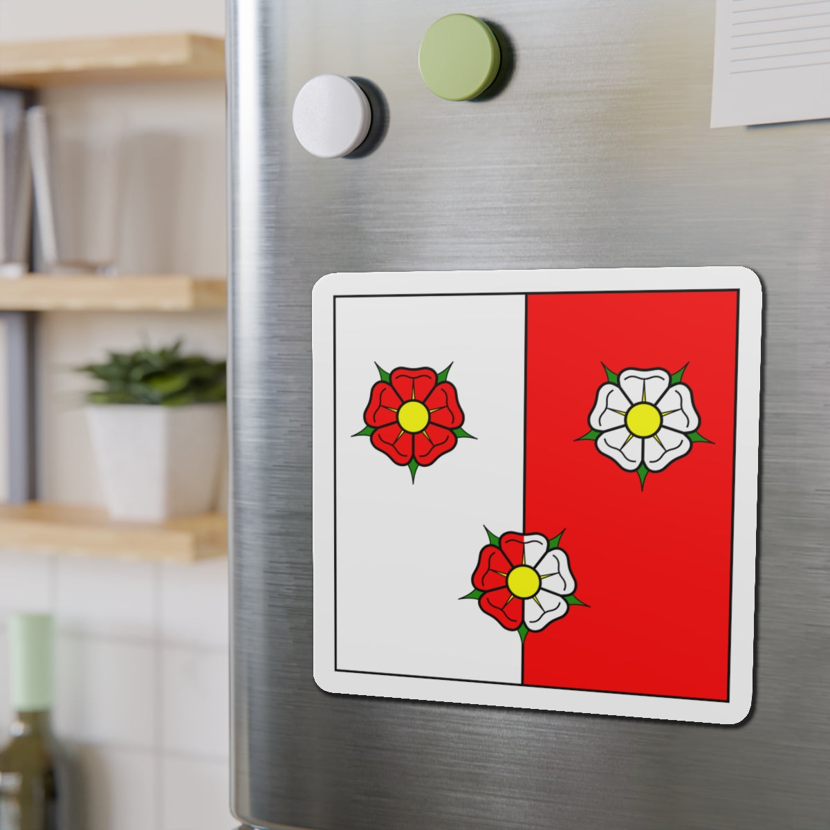 Flag of Autafond Switzerland - Die-Cut Magnet-The Sticker Space