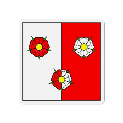 Flag of Autafond Switzerland - Refrigerator Magnet 5 Inch - The Sticker Space