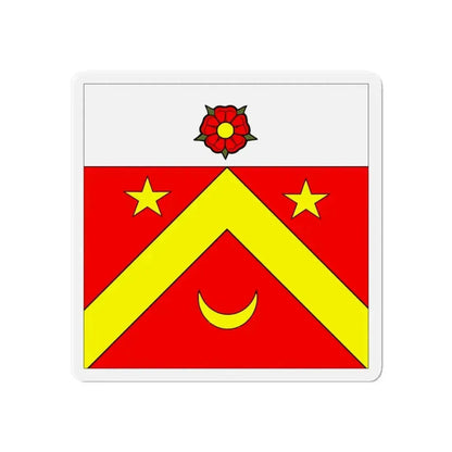 Flag of Autavaux Switzerland - Refrigerator Magnet - The Sticker Space