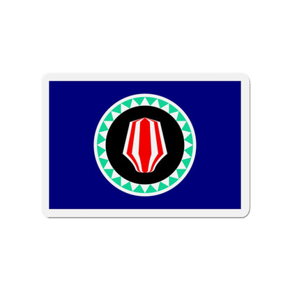 Flag of Autonomous Region of Bougainville Papa New Guinea - Die-Cut Magnet-3" x 3"-The Sticker Space