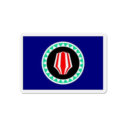 Flag of Autonomous Region of Bougainville Papa New Guinea - Die-Cut Magnet-5" x 5"-The Sticker Space