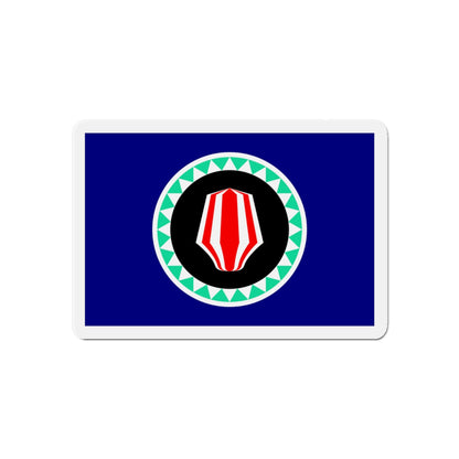 Flag of Autonomous Region of Bougainville Papa New Guinea - Die-Cut Magnet-6 × 6"-The Sticker Space