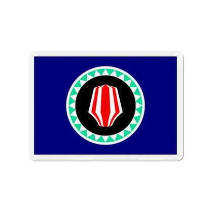 Flag of Autonomous Region of Bougainville Papa New Guinea - Refrigerator Magnet - The Sticker Space