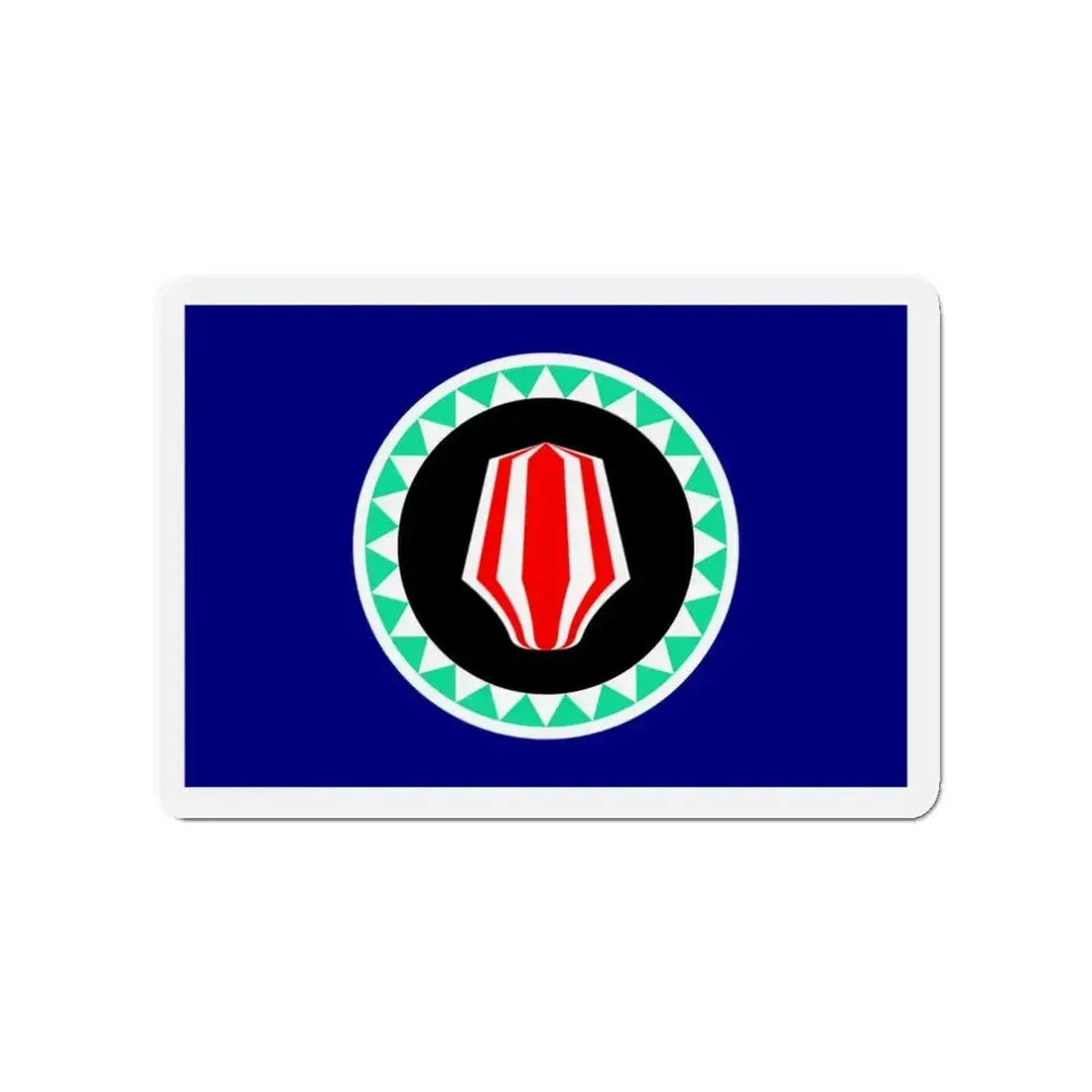 Flag of Autonomous Region of Bougainville Papa New Guinea - Refrigerator Magnet - The Sticker Space