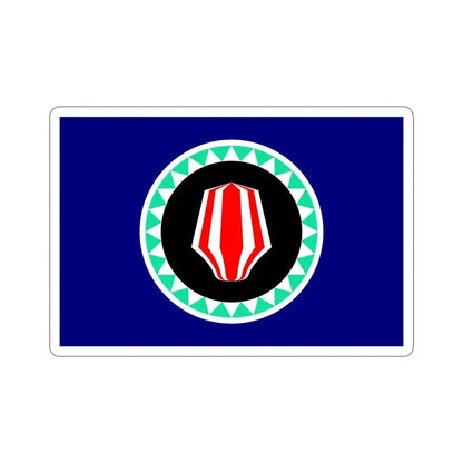 Flag of Autonomous Region of Bougainville Papa New Guinea STICKER Vinyl Die-Cut Decal 4 Inch - The Sticker Space