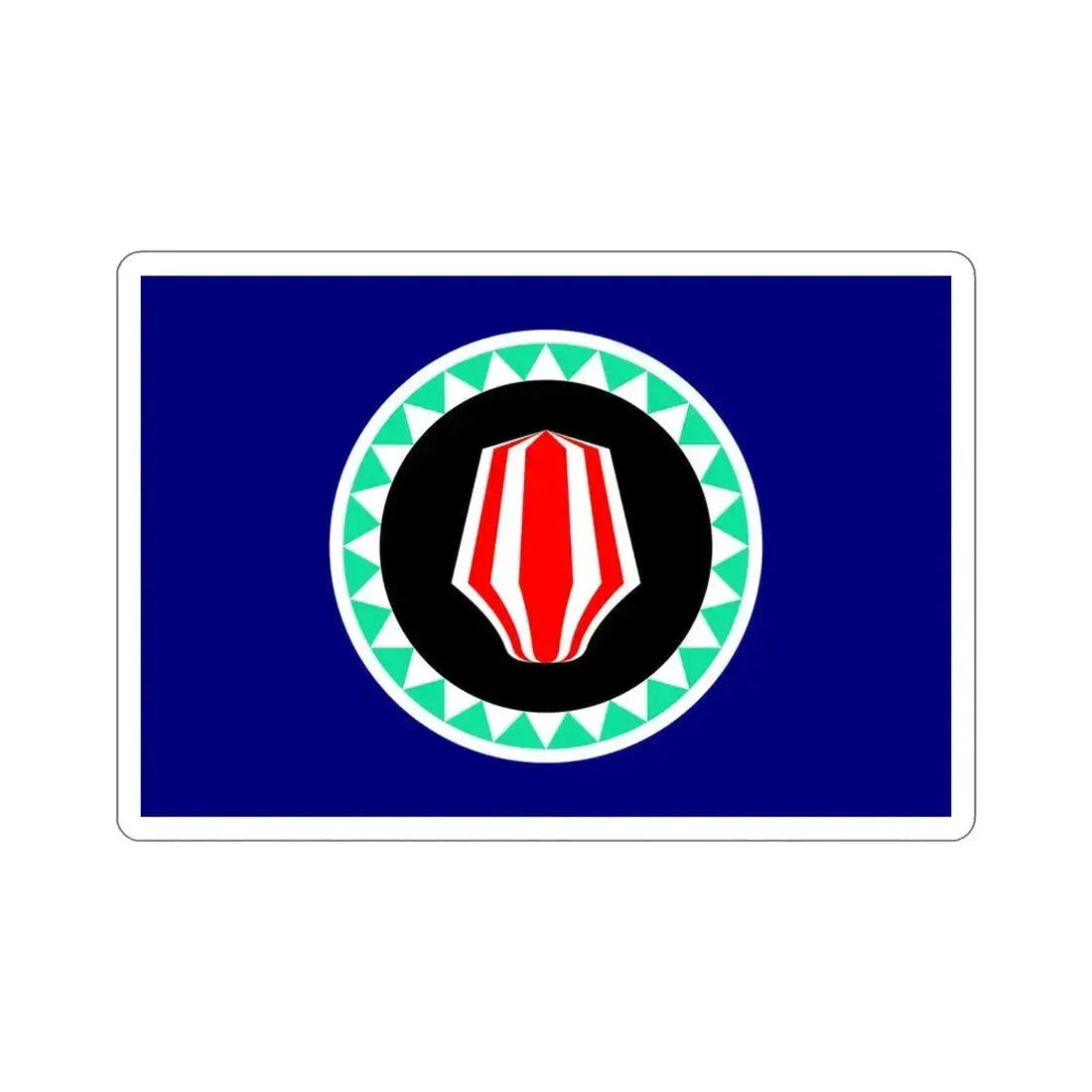 Flag of Autonomous Region of Bougainville Papa New Guinea STICKER Vinyl Die-Cut Decal 5 Inch - The Sticker Space