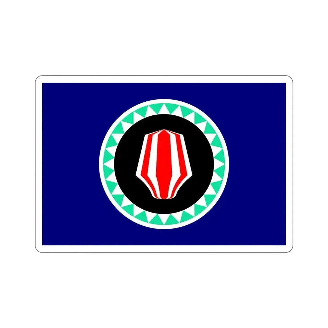 Flag of Autonomous Region of Bougainville Papa New Guinea STICKER Vinyl Die-Cut Decal 6 Inch - The Sticker Space