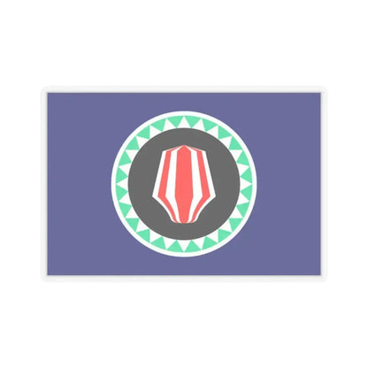 Flag of Autonomous Region of Bougainville Papa New Guinea - STICKER Vinyl Kiss-Cut Decal 2 Inch Transparent - The Sticker Space