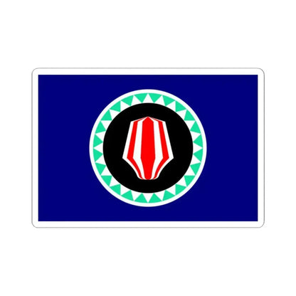 Flag of Autonomous Region of Bougainville Papa New Guinea - STICKER Vinyl Kiss-Cut Decal 2 Inch White - The Sticker Space