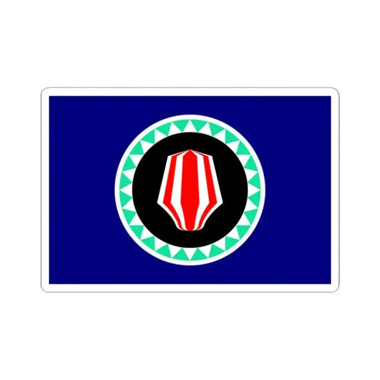 Flag of Autonomous Region of Bougainville Papa New Guinea - STICKER Vinyl Kiss-Cut Decal 2 Inch White - The Sticker Space