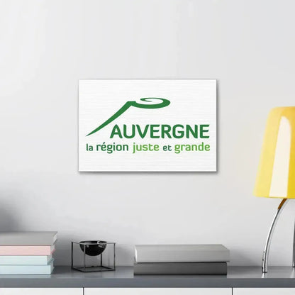 Flag of Auvergne France 2 - Canvas Wall Art - The Sticker Space