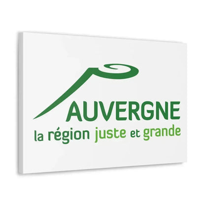 Flag of Auvergne France 2 - Canvas Wall Art - The Sticker Space