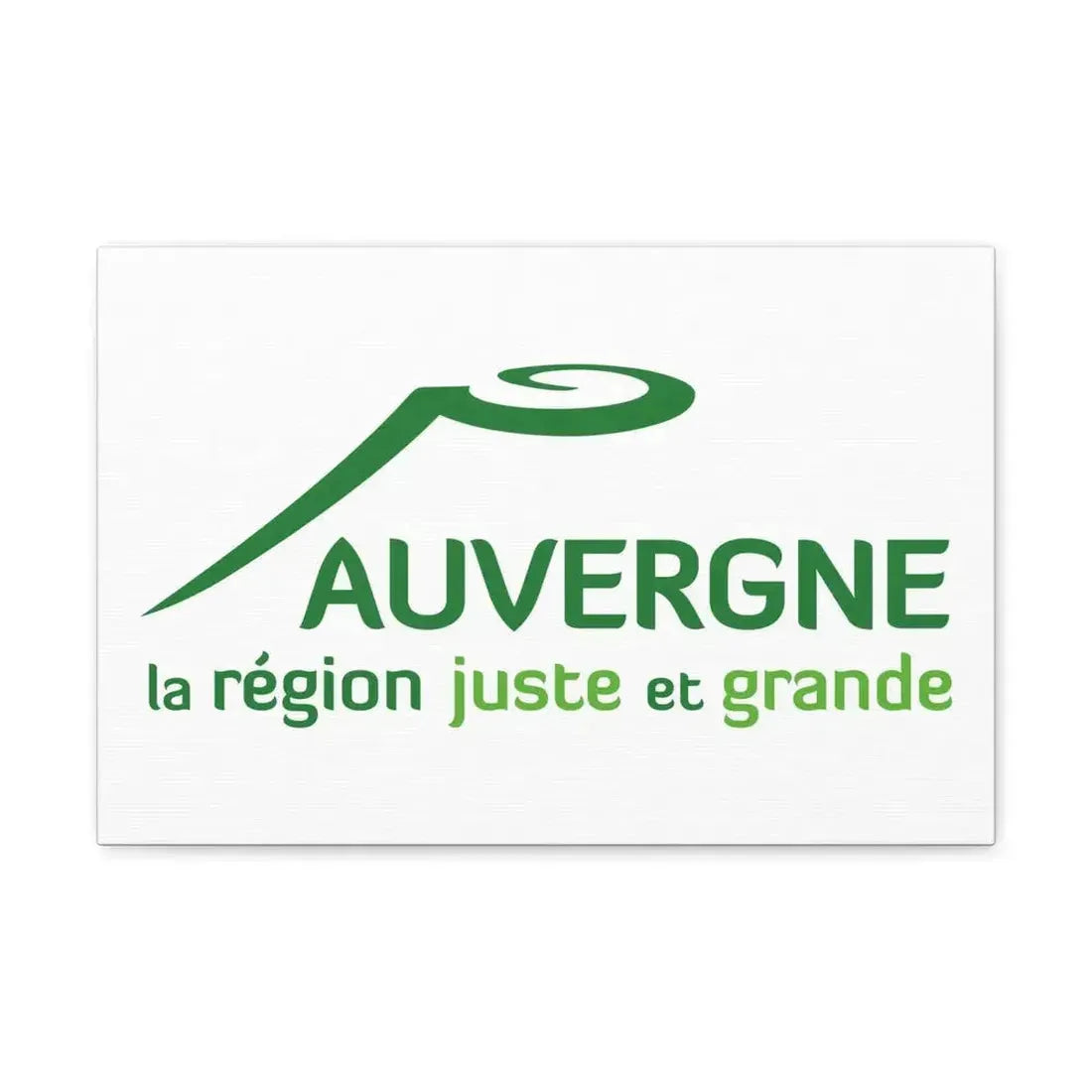 Flag of Auvergne France 2 - Canvas Wall Art - The Sticker Space