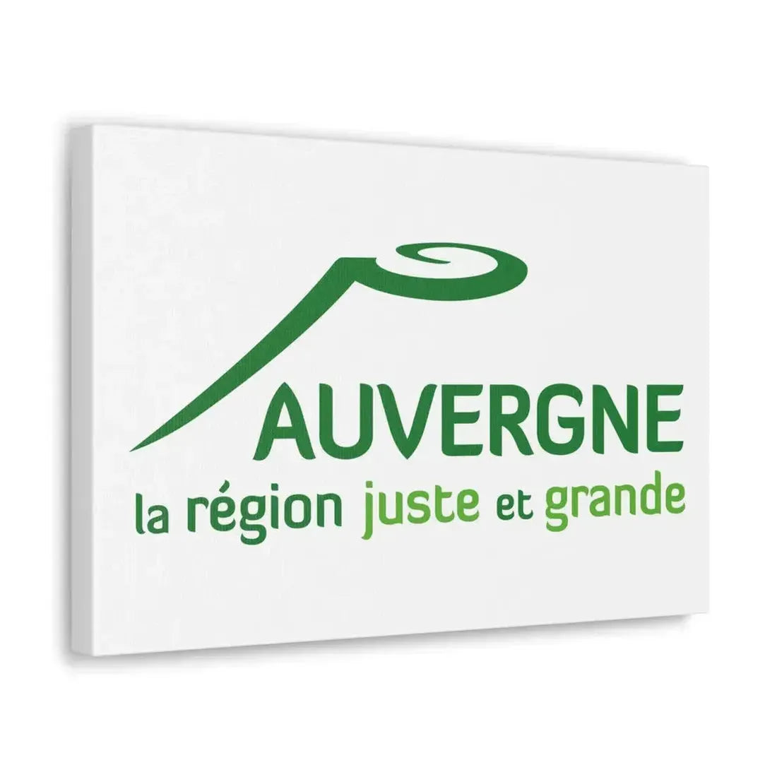 Flag of Auvergne France 2 - Canvas Wall Art - The Sticker Space