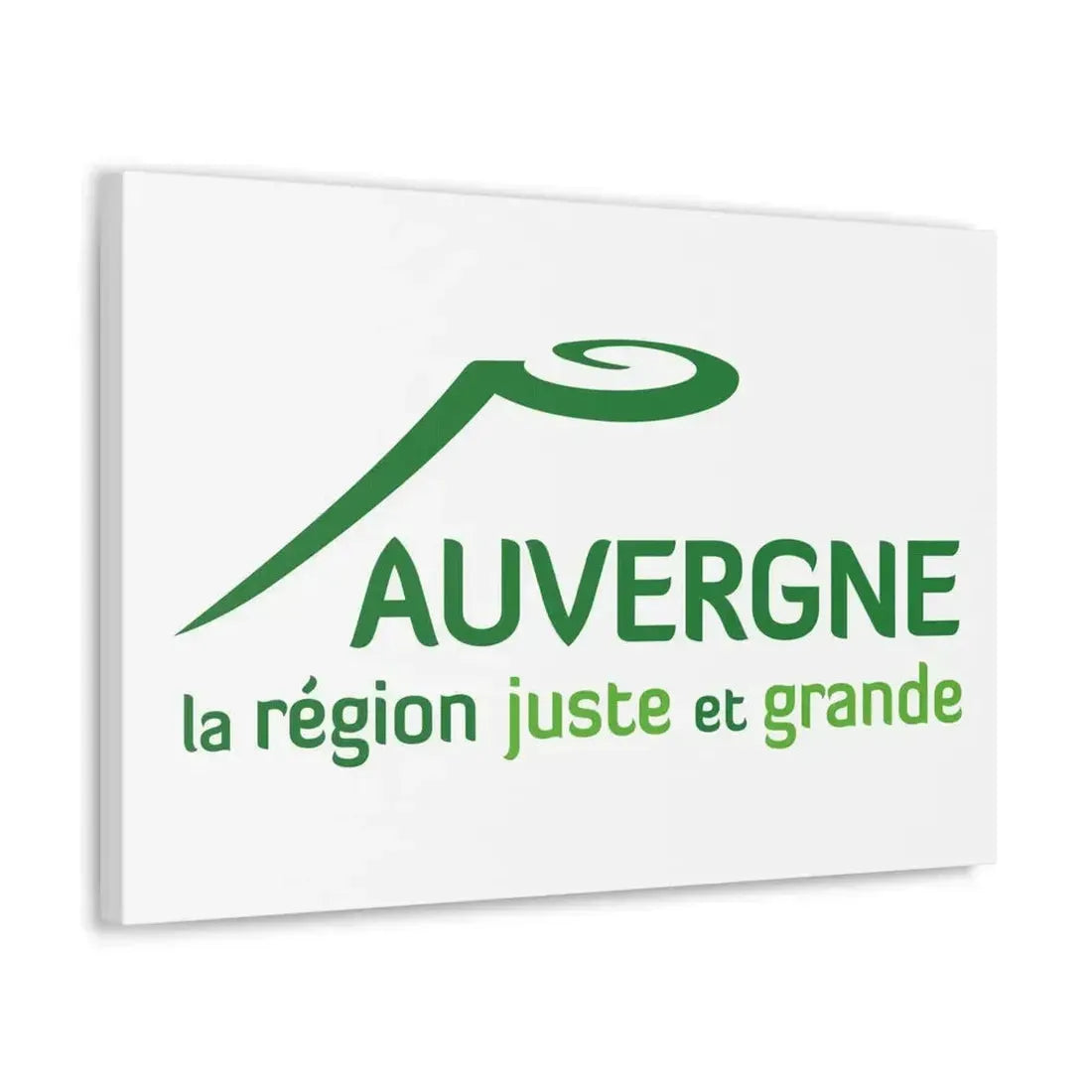 Flag of Auvergne France 2 - Canvas Wall Art - The Sticker Space