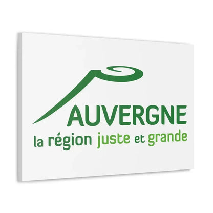 Flag of Auvergne France 2 - Canvas Wall Art - The Sticker Space