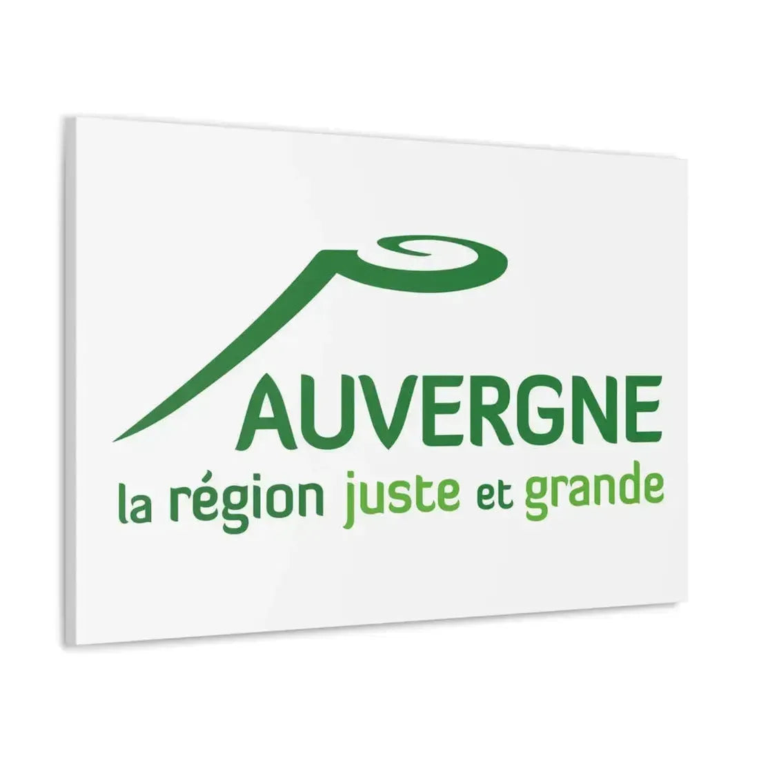 Flag of Auvergne France 2 - Canvas Wall Art - The Sticker Space