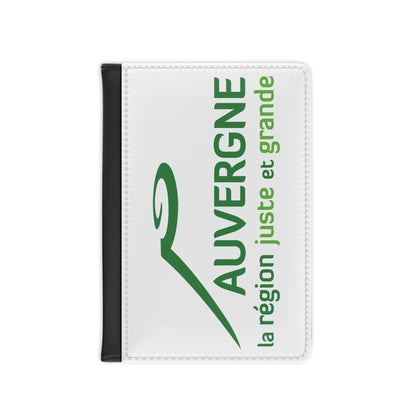 Flag of Auvergne France 2 - Passport Holder-3.9" x 5.8"-The Sticker Space