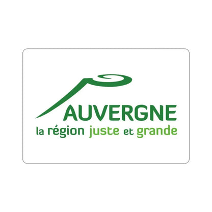Flag of Auvergne France 2 STICKER Vinyl Die-Cut Decal 2 Inch - The Sticker Space