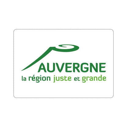 Flag of Auvergne France 2 STICKER Vinyl Die-Cut Decal 4 Inch - The Sticker Space