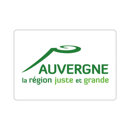 Flag of Auvergne France 2 STICKER Vinyl Die-Cut Decal-4 Inch-The Sticker Space