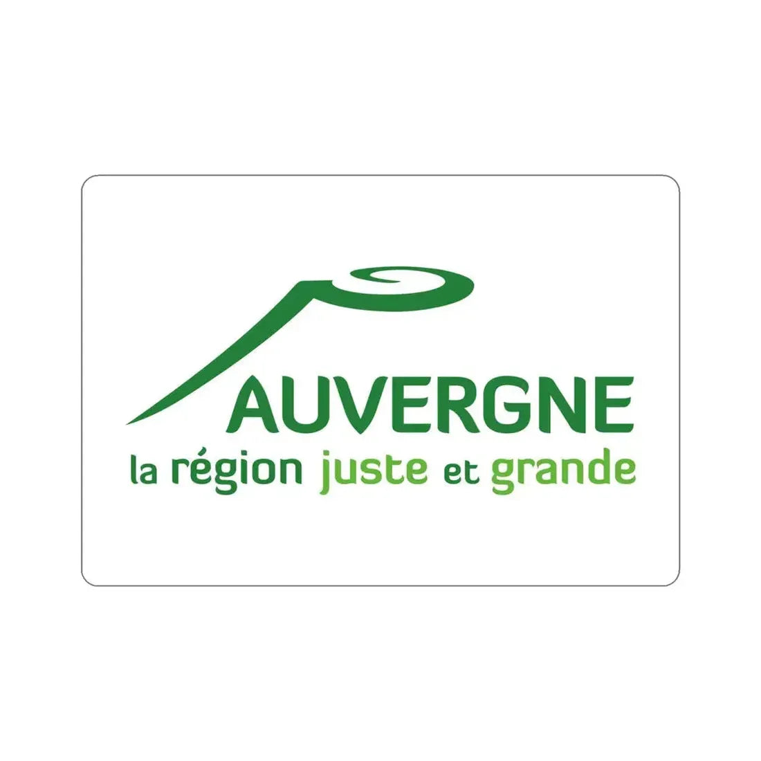 Flag of Auvergne France 2 STICKER Vinyl Die-Cut Decal 5 Inch - The Sticker Space
