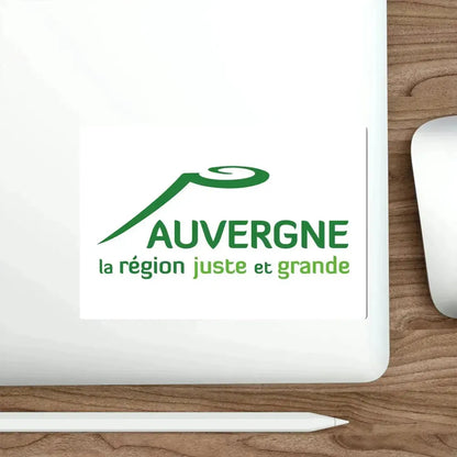 Flag of Auvergne France 2 STICKER Vinyl Die-Cut Decal - The Sticker Space