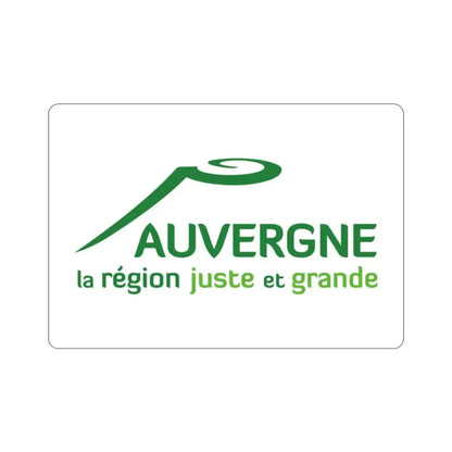 Flag of Auvergne France 2 STICKER Vinyl Die-Cut Decal - The Sticker Space