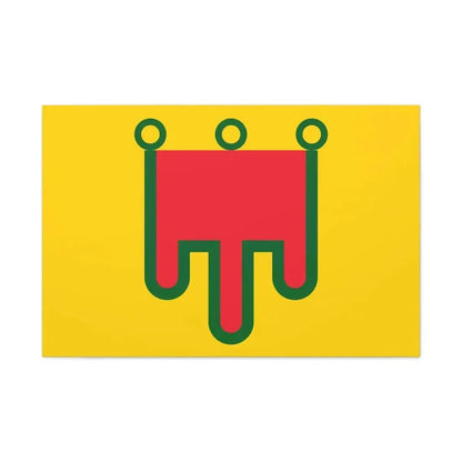 Flag of Auvergne France - Canvas Wall Art - The Sticker Space