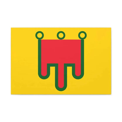 Flag of Auvergne France - Canvas Wall Art - The Sticker Space