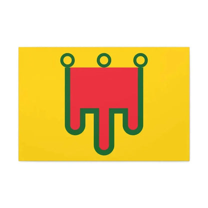 Flag of Auvergne France - Canvas Wall Art - The Sticker Space