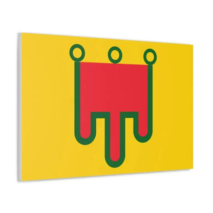 Flag of Auvergne France - Canvas Wall Art - The Sticker Space