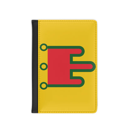 Flag of Auvergne France - Passport Holder-3.9" x 5.8"-The Sticker Space