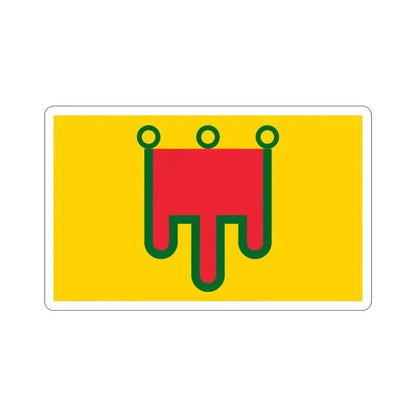 Flag of Auvergne France STICKER Vinyl Die-Cut Decal 2 Inch - The Sticker Space