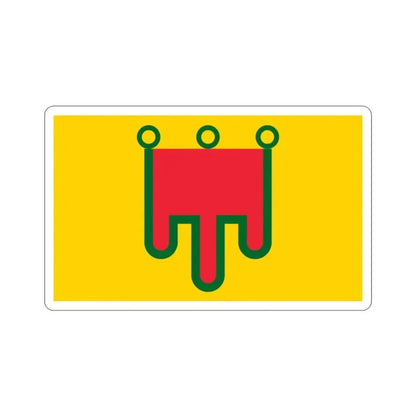 Flag of Auvergne France STICKER Vinyl Die-Cut Decal 2 Inch - The Sticker Space